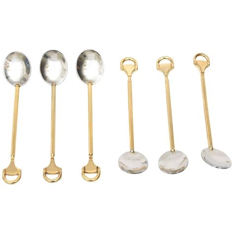 gucci gold spoons